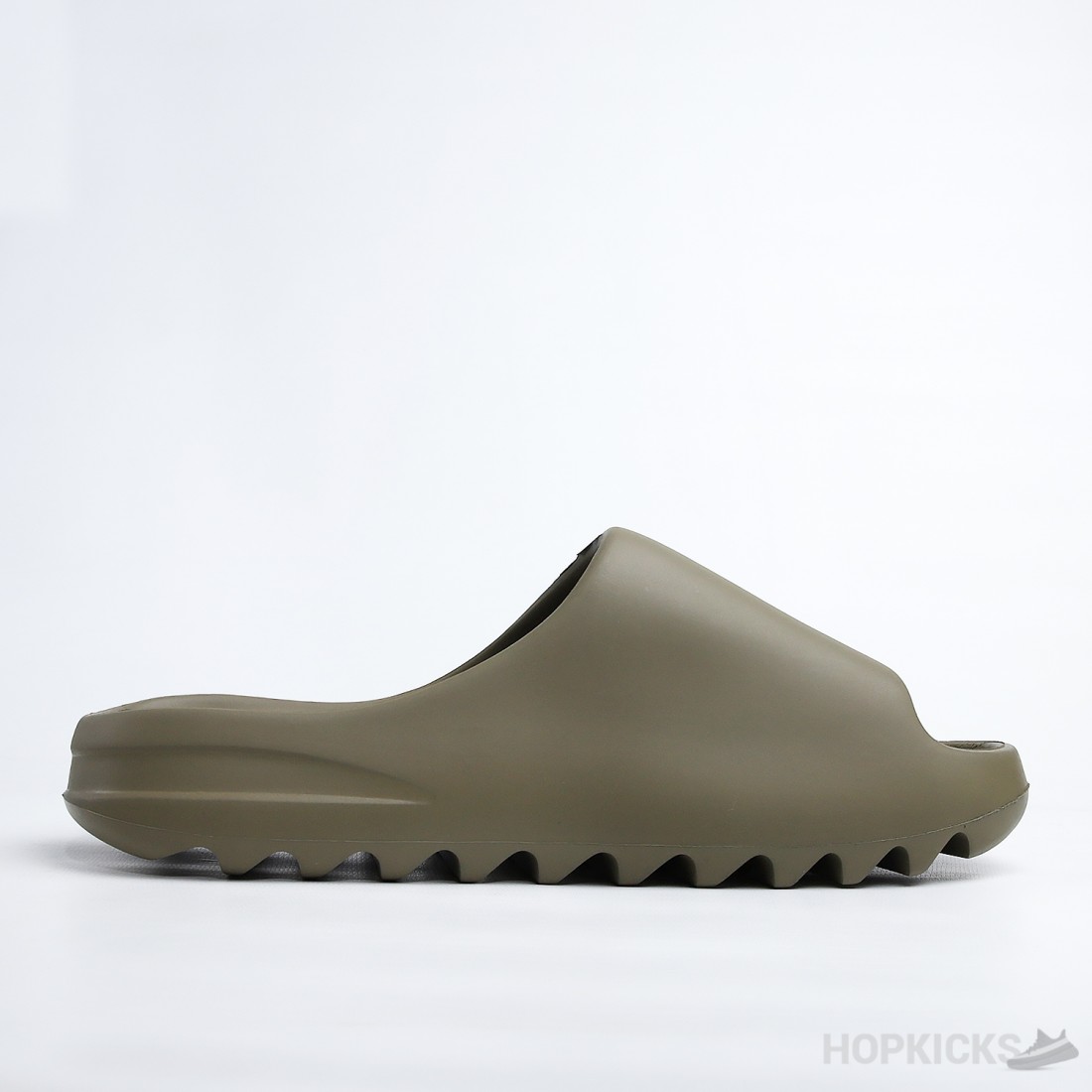 yeezy pure slide on feet